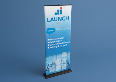 Launch CRM Stand Up Banner