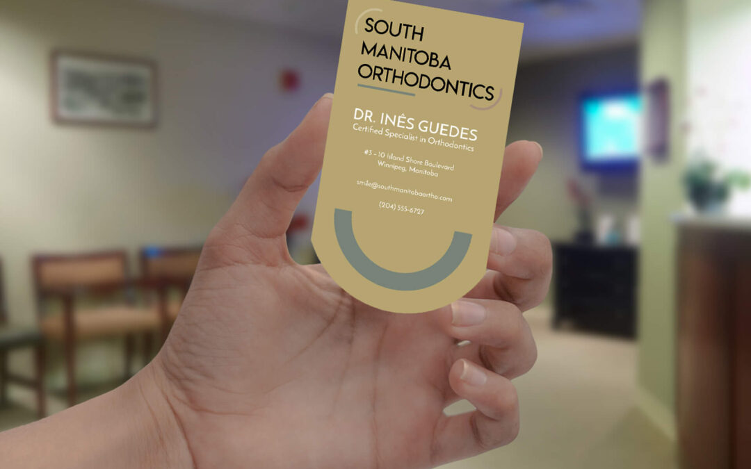 South Manitoba Orthodontics Business Card Concept